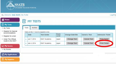 SSAT考试报名,SSAT准考证,SSAT考试报名